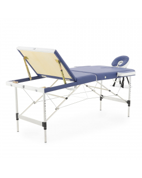 Массажный стол складной алюминиевый "JFAL01A" 3-х секционный