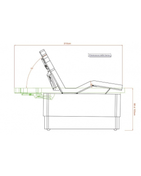 Кушетка для СПА-процедур "SPA 300"