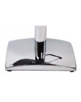 Диск для кресла парикмахерского квадратный хром