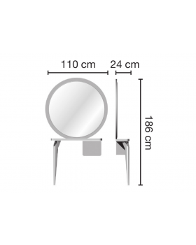 Зеркало парикмахерское "TONDO"