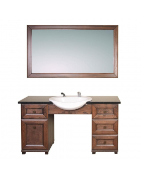 Мужское зеркало барбер "Ракушка"