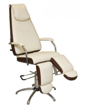 Педикюрное кресло &laquo;Милана&raquo; (гидравлическое с опорами под ноги)