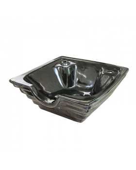 Раковина пирамида черная "3520"