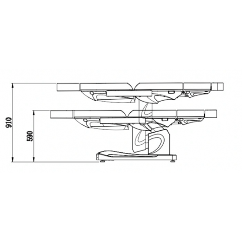 Косметологическое кресло "HZ-3708А" 4 мотора