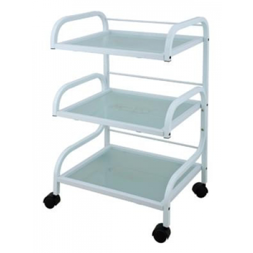 Столик косметологический (металл/стекло) - "н03"