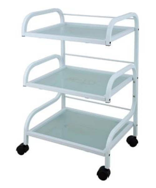 Столик косметологический (металл/стекло) - "н03"